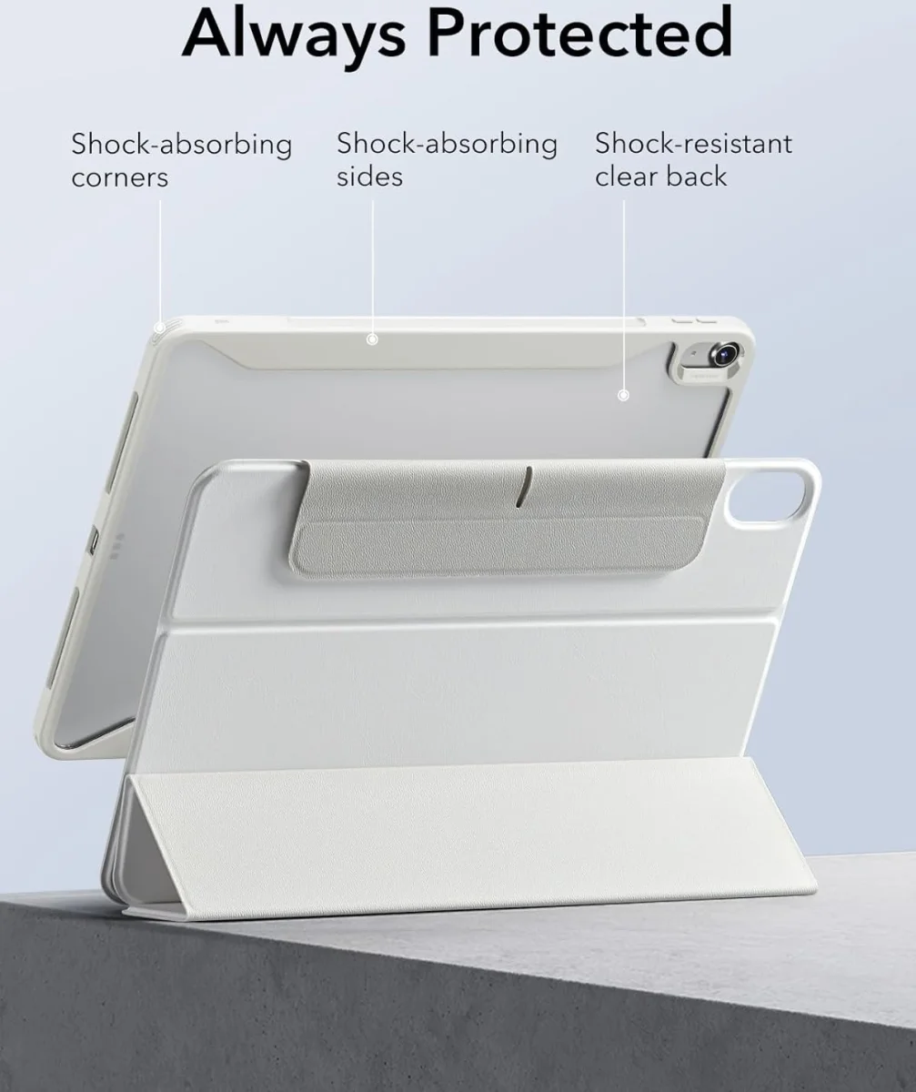 ESR Rebound Hybrid 360 Apple iPad Air 13 (24/25/26) Hoes Book Case Wit afbeelding 8