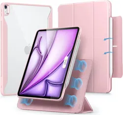 ESR Rebound Hybrid 360 Apple iPad Air 13 (24/25) Hoes Book Case Roze afbeelding