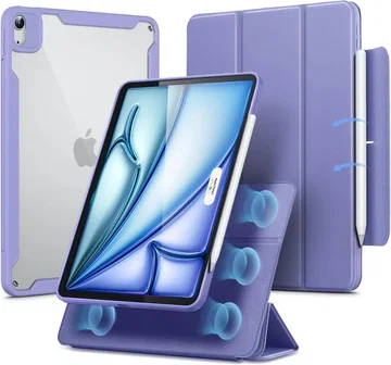 ESR Rebound Hybrid 360 iPad Air 11 (2024/2025/2026) Hoes Book Case Paars