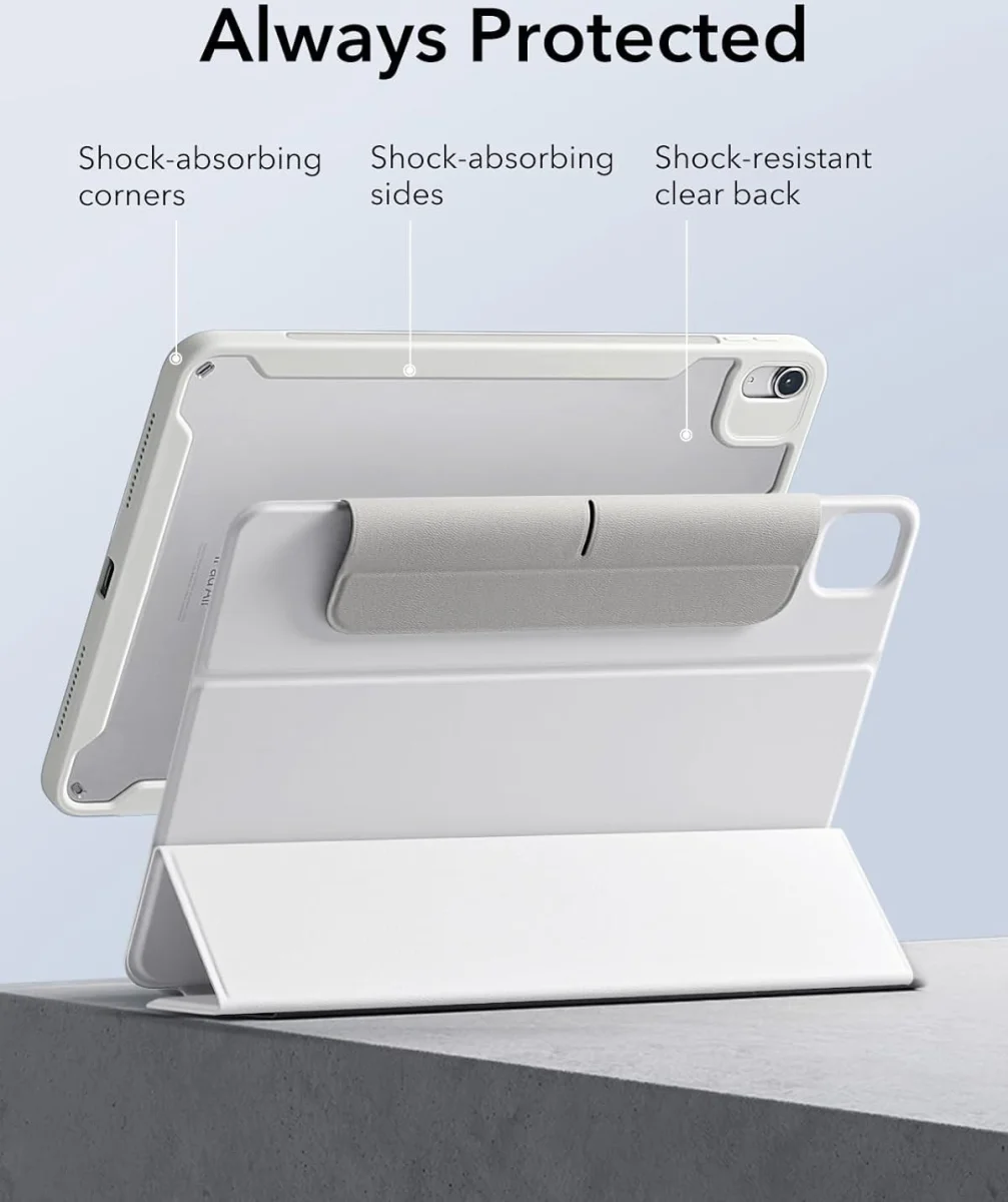 ESR Rebound Hybrid 360 iPad Air 11 (2024/2025/2026) Hoes Book Case Wit afbeelding 4