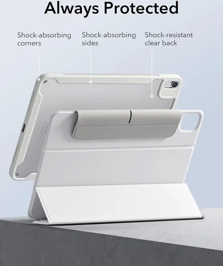ESR Rebound Hybrid 360 iPad Air 11 (2024/2025/2026) Hoes Book Case Wit afbeelding 4