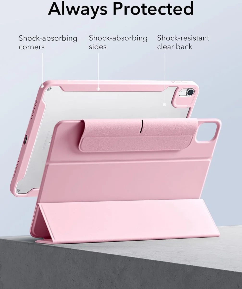 ESR Rebound Hybrid 360 iPad Air 11 (2024/2025/2026) Hoes Book Case Roze afbeelding 5