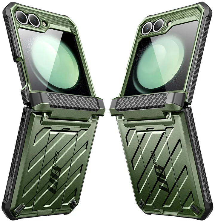 SUPCASE UB Pro Samsung Galaxy Z Flip 6 Hoesje Full Protect Kickstand Groen afbeelding 11