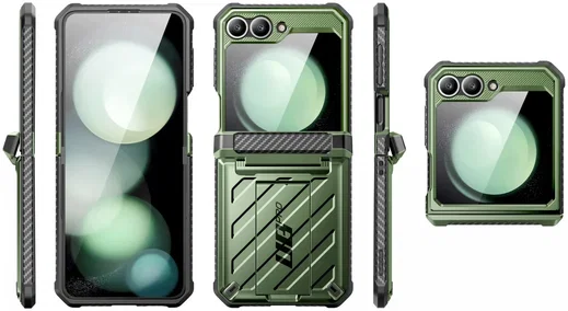 SUPCASE UB Pro Samsung Galaxy Z Flip 6 Hoesje Full Protect Kickstand Groen afbeelding 13