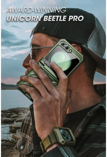 SUPCASE UB Pro Samsung Galaxy Z Flip 6 Hoesje Full Protect Kickstand Groen afbeelding 4