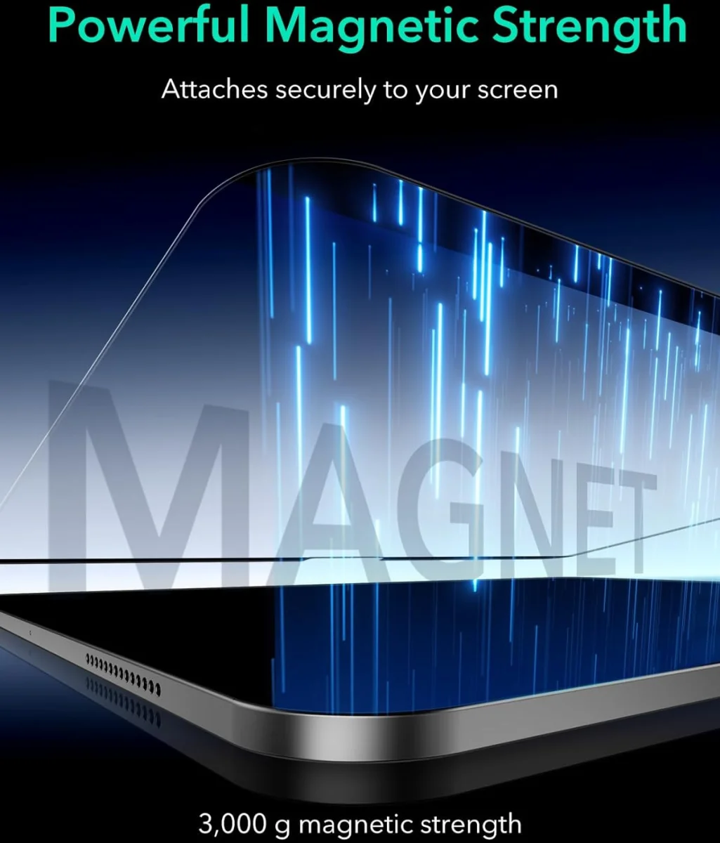 ESR Paper Feel Magnetic Apple iPad Air 11 (24/25/26) Screen Protector afbeelding 8