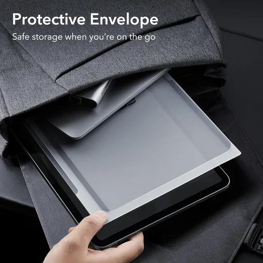 ESR Paper Feel Magnetic Privacy iPad Air 11 (24/25/26) Screen Protector afbeelding 5