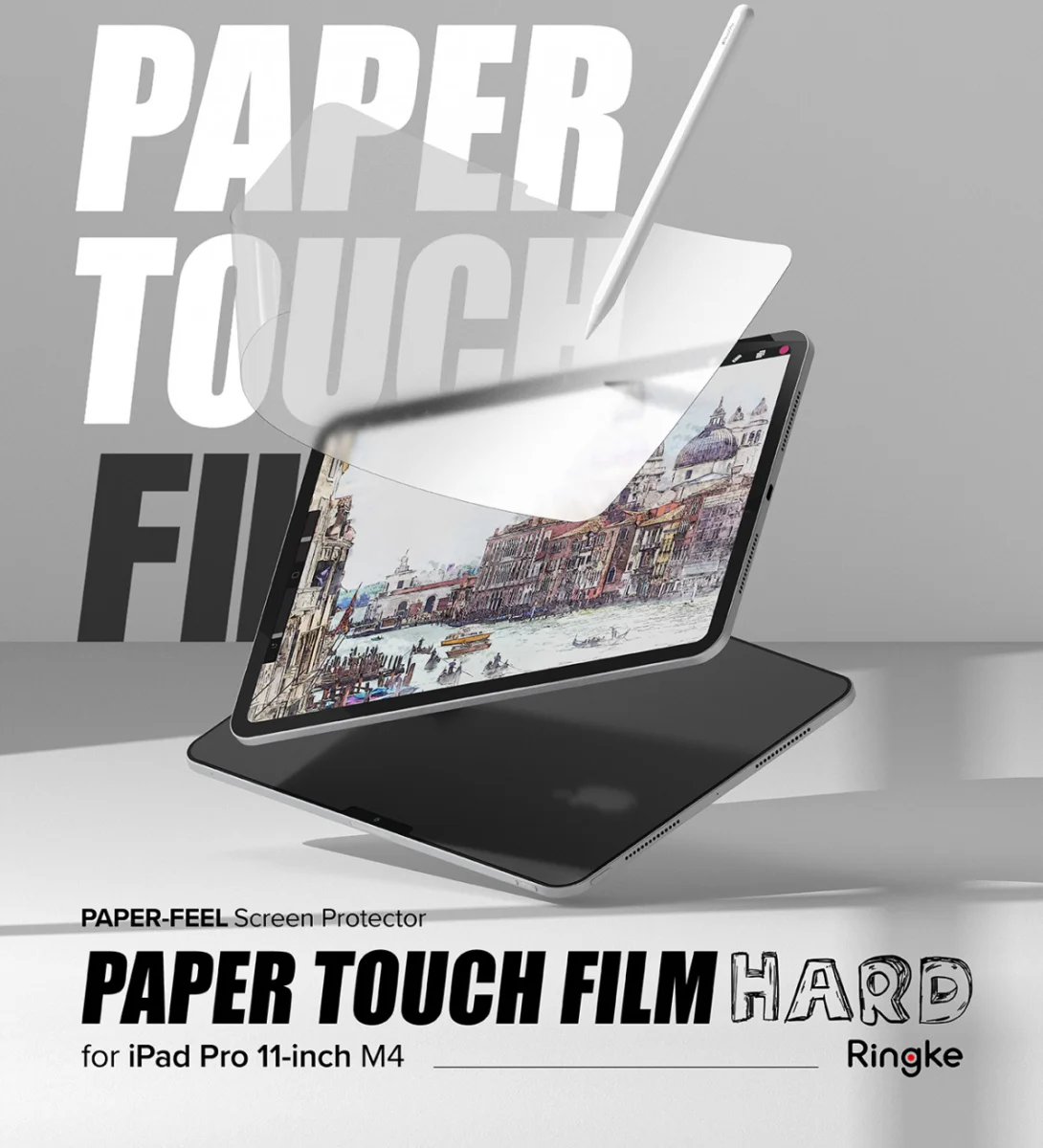Ringke iPad Pro 11 (2024/2025) Paper Touch Hard Sceen Protector (2-Pack) afbeelding 10