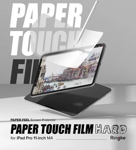 Ringke iPad Pro 11 (2024/2025) Paper Touch Hard Sceen Protector (2-Pack) afbeelding 10