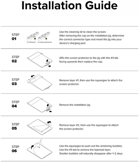 Ringke Apple iPad Air 11 (24/25) Paper Touch Soft Sceen Protector (2-Pack) afbeelding 15