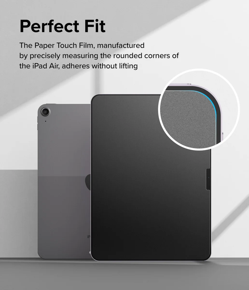 Ringke Apple iPad Air 13 (24/25/26) Paper Touch Soft Sceen Protector (2-Pack) afbeelding 7