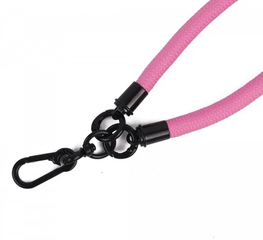 HappyCase Rhodos Stevig en Universeel Telefoonkoord / Polsbandje (30CM) Roze afbeelding 9