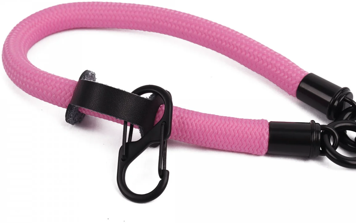 HappyCase Rhodos Stevig en Universeel Telefoonkoord / Polsbandje (30CM) Roze afbeelding 10