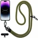 HappyCase Rhodos Stevig en Universeel Telefoonkoord / Telefoontouw (120CM) Groen afbeelding 9