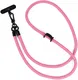 HappyCase Rhodos Stevig en Universeel Telefoonkoord / Telefoontouw (120CM) Roze