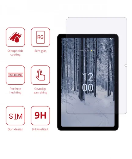 Rosso Nokia T21 9H Tempered Glass Screen Protector afbeelding 2