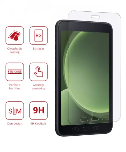 Rosso Samsung Galaxy Tab Active 5 9H Tempered Glass Screen Protector afbeelding 2