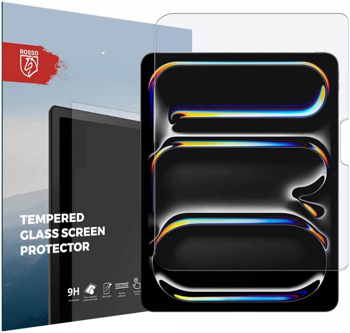 Rosso iPad Pro 13 (2024/2025) 9H Tempered Glass Screen Protector afbeelding 1