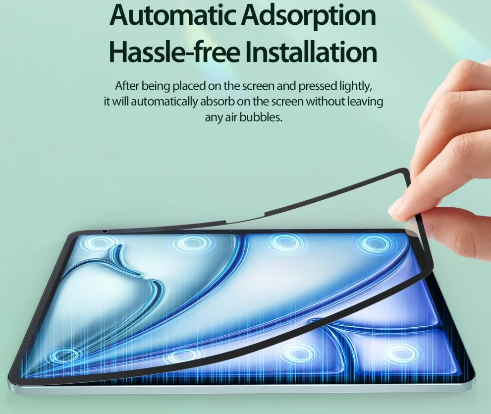 Dux Ducis Naad Paperlike Apple iPad Air 13 (24/25/26) Screenprotector afbeelding 4