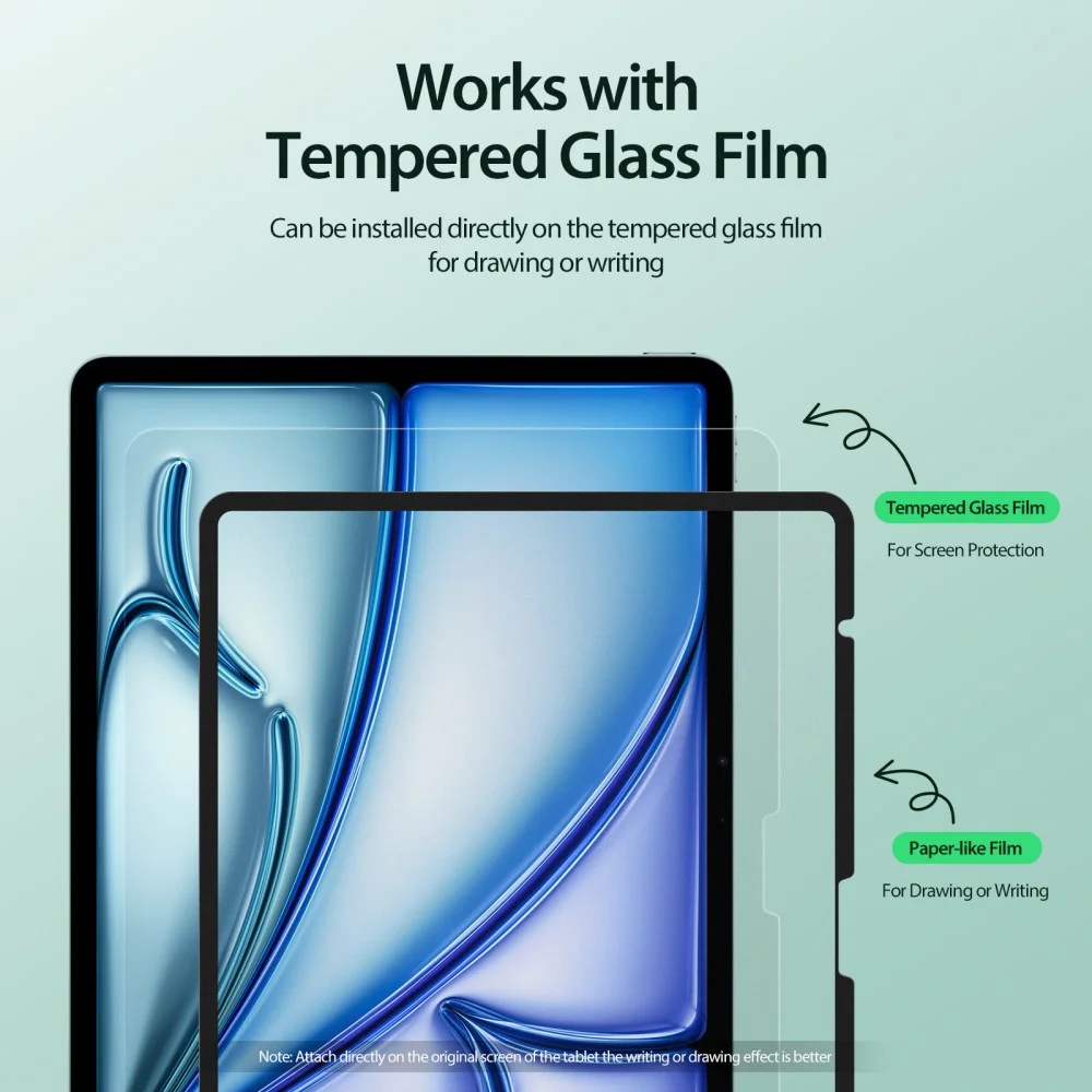 Dux Ducis Naad Paperlike Apple iPad Air 13 (24/25/26) Screenprotector afbeelding 9