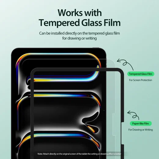 Dux Ducis Naad Paperlike iPad Pro 11 (2024/2025) Screen Protector afbeelding 10
