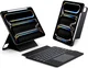 Dux Ducis iPad Pro 11 (2024/2025) Hoes Bluetooth Toetsenbord Zwart afbeelding 1