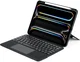Dux Ducis iPad Pro 11 (2024/2025) Hoes Bluetooth Toetsenbord Zwart afbeelding 2