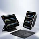 Dux Ducis iPad Pro 11 (2024/2025) Hoes Bluetooth Toetsenbord Zwart afbeelding 6
