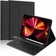 Buddi Zuna iPad Air 11 (24/25/26) Hoes met QWERTY Toetsenbord Book Case Zwart afbeelding 2