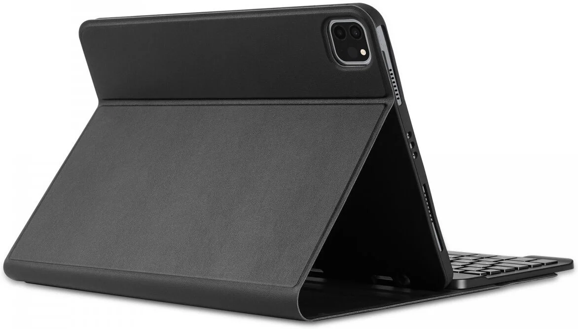 Buddi Zuna iPad Air 11 (24/25/26) Hoes met QWERTY Toetsenbord Book Case Zwart afbeelding 6