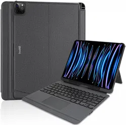 Buddi Thorn iPad Air 13 (24/25) Hoes met QWERTY Toetsenbord Book Case Zwart afbeelding
