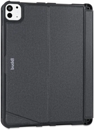 Buddi Thorn iPad Pro 11 (2024/2025) Hoes QWERTY Toetsenbord Book Case Zwart afbeelding 4