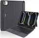 Buddi Thorn iPad Pro 11 (2024/2025) Hoes QWERTY Toetsenbord Book Case Zwart afbeelding 2