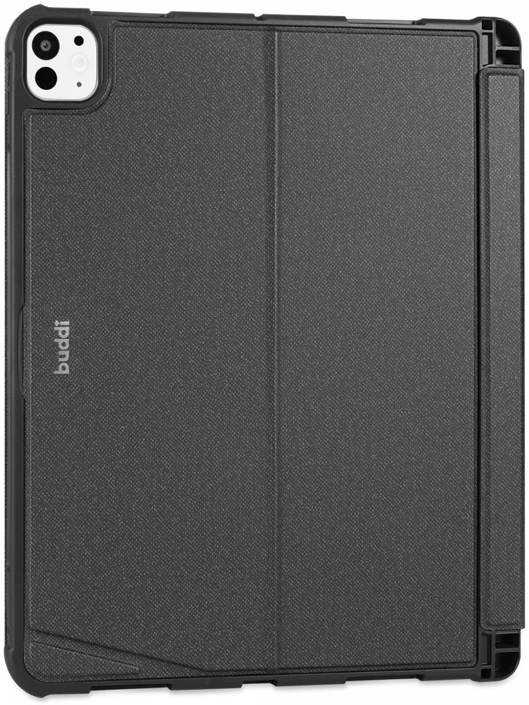 Buddi Thorn iPad Pro 13 (2024/2025) Hoes QWERTY Toetsenbord Book Case Zwart afbeelding 4