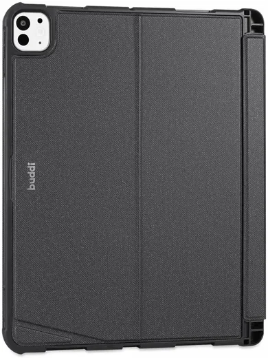 Buddi Thorn iPad Pro 13 (2024/2025) Hoes QWERTY Toetsenbord Book Case Zwart afbeelding 4
