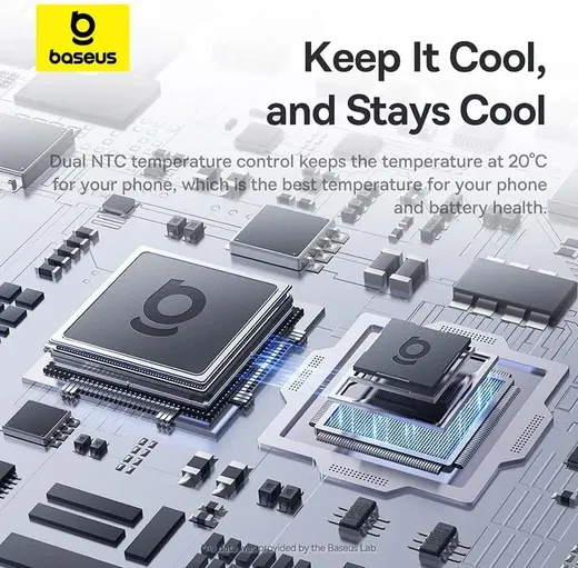 Baseus MagPro II Mobiele Telefoon Koeler met MagSafe Opladen 15W Zwart afbeelding 8