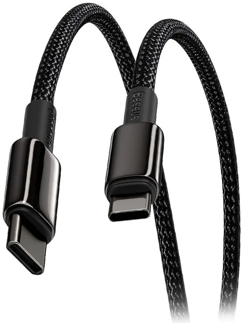 Baseus Tungsten Gold 100W Magnetische USB-C naar USB-C Kabel 1M Zwart afbeelding 16