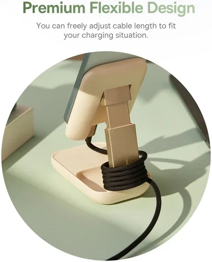 Baseus Tungsten Gold 100W Magnetische USB-C naar USB-C Kabel 1M Zwart afbeelding 9