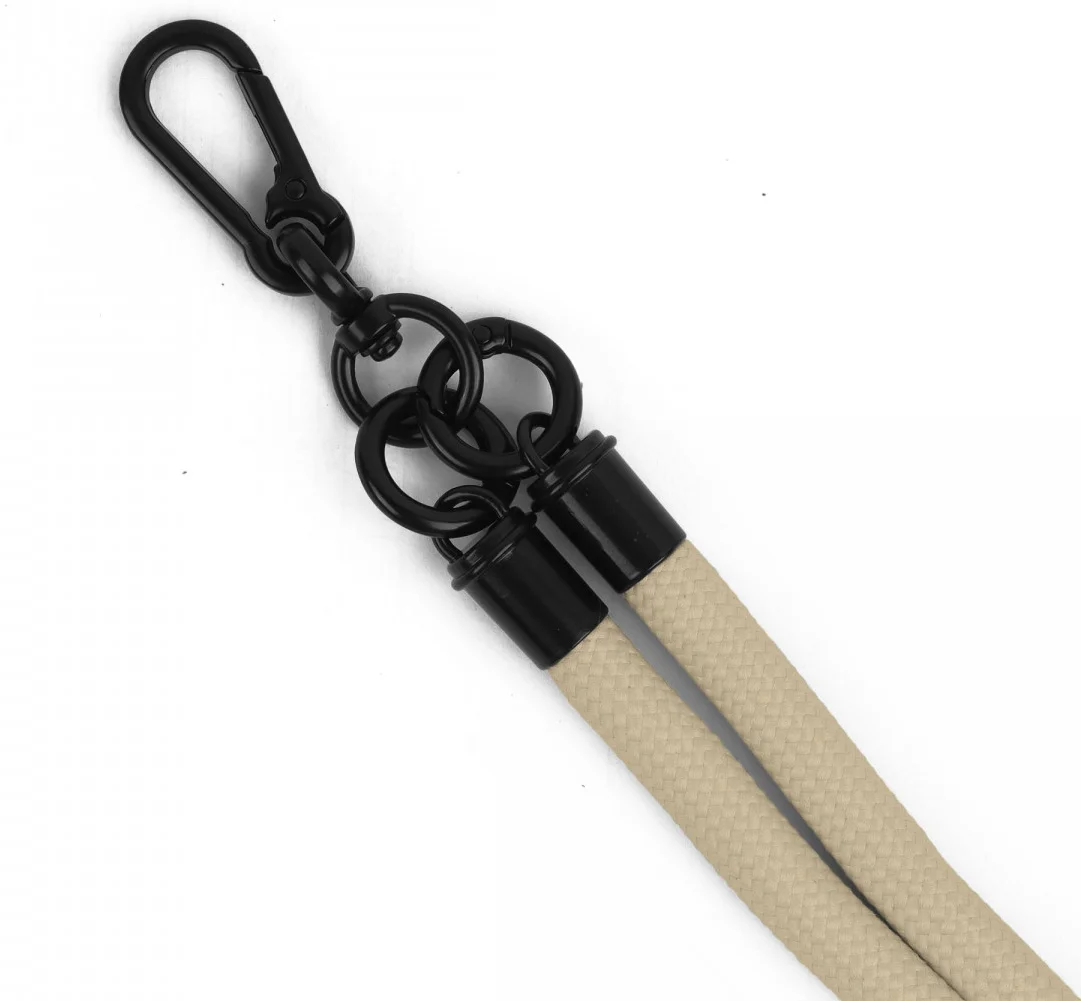 HappyCase Rhodos Stevig en Universeel Telefoonkoord / Polsbandje (30CM) Beige afbeelding 14