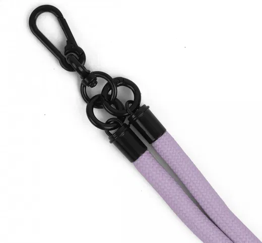 HappyCase Rhodos Stevig en Universeel Telefoonkoord / Polsbandje (30CM) Paars afbeelding 14