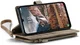 CaseMe C30 Samsung Galaxy A25 Hoesje Pasjeshouder Book Case Bruin afbeelding 12