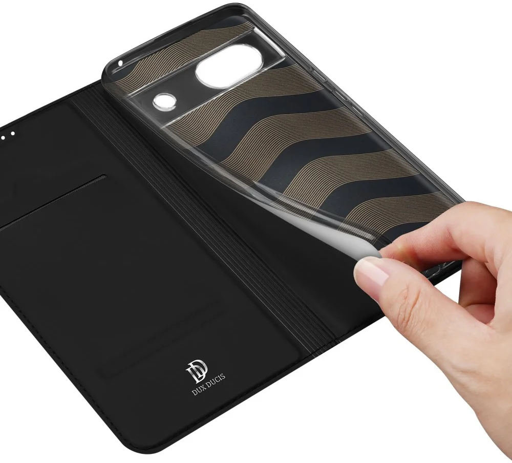 Dux Ducis Skin Pro Google Pixel 8a Hoesje Portemonnee Zwart afbeelding 7