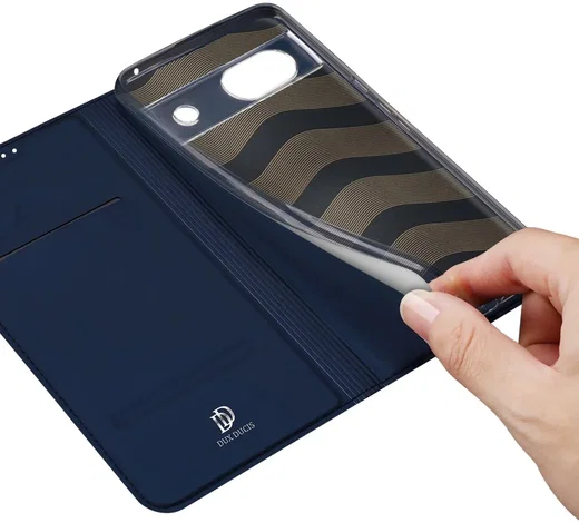 Dux Ducis Skin Pro Google Pixel 8a Hoesje Portemonnee Blauw afbeelding 7