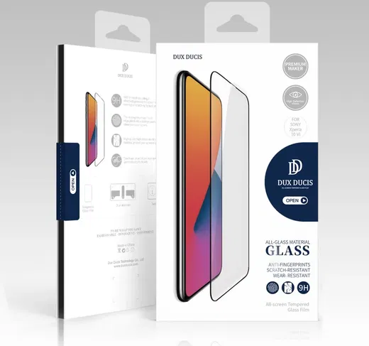 Dux Ducis Sony Xperia 10 VI Screen Protector 9H Tempered Glass afbeelding 7