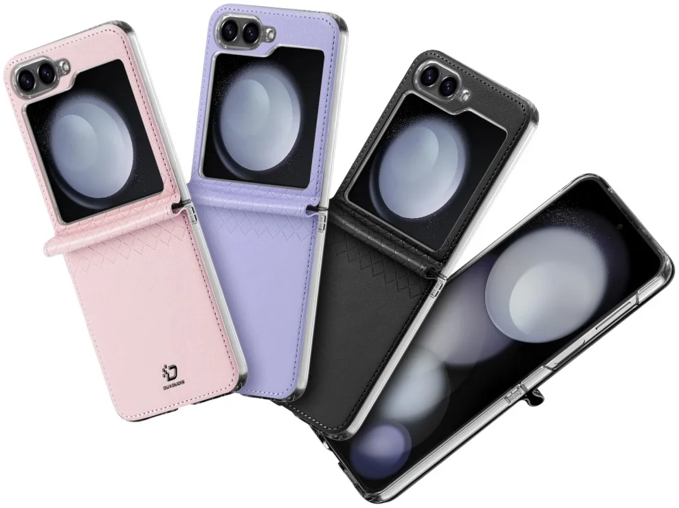 Dux Ducis Bril Samsung Galaxy Z Flip 6 Hoesje Back Cover Paars afbeelding 12