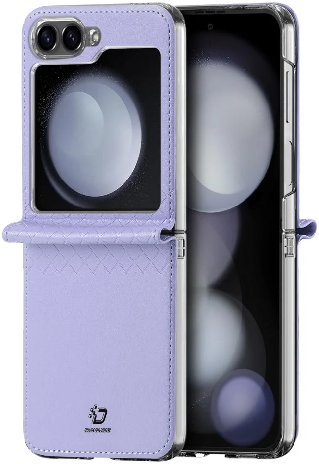 Dux Ducis Bril Samsung Galaxy Z Flip 6 Hoesje Back Cover Paars afbeelding 2