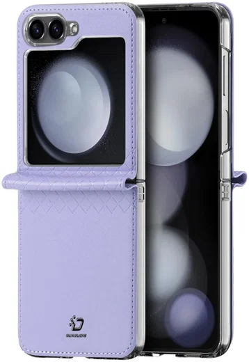 Dux Ducis Bril Samsung Galaxy Z Flip 6 Hoesje Back Cover Paars afbeelding 2