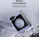 Dux Ducis Bril Samsung Galaxy Z Flip 6 Hoesje Back Cover Paars afbeelding 9