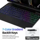 Dux Ducis iPad Pro 11 (2024/2025) Hoes Magnetisch Toetsenbord afbeelding 3