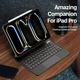 Dux Ducis iPad Pro 11 (2024/2025) Hoes Magnetisch Toetsenbord afbeelding 9